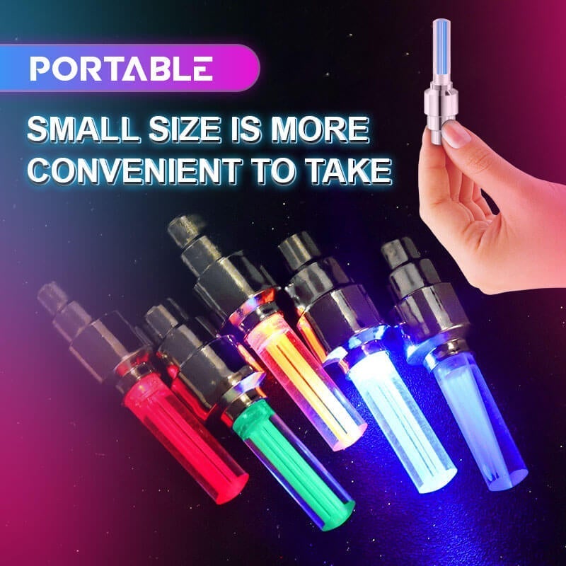 🌟 Opvallende Waterdichte LED Wielverlichting – Perfect voor Nachtelijke Ritjes