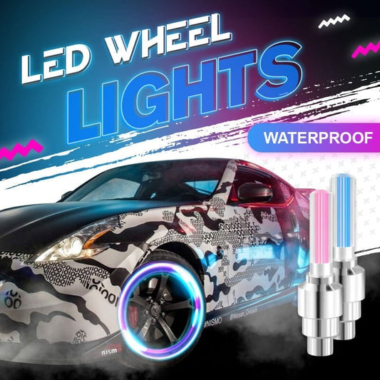 🌟 Opvallende Waterdichte LED Wielverlichting – Perfect voor Nachtelijke Ritjes
