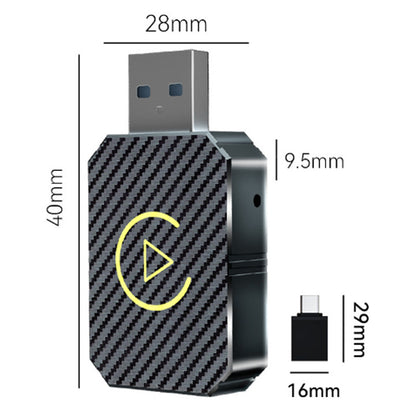 🔥2025 Nieuwjaarspromotie - 50% korting🔥Mini Draadloze CarPlay Adapter