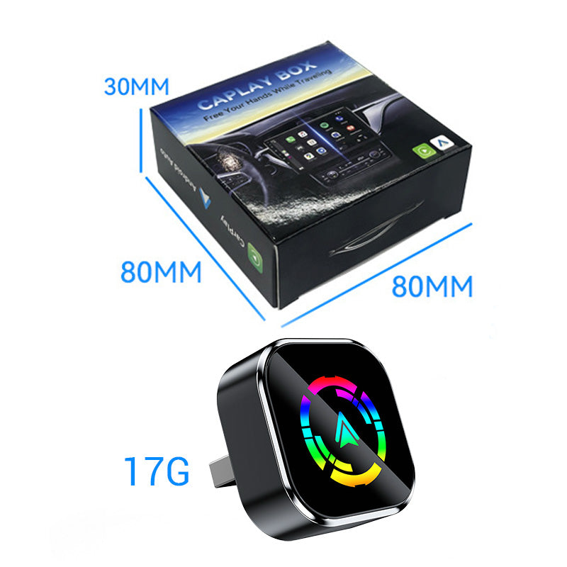 2-in-1 draadloze adapter voor iPhone en Android Auto