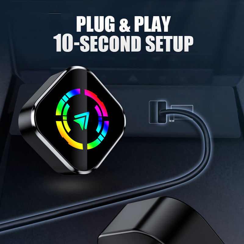 2-in-1 draadloze adapter voor iPhone en Android Auto