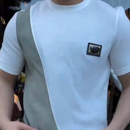 🔥 Trending deze zomer! 💁‍♀️ Casual set met ronde hals en broek voor heren