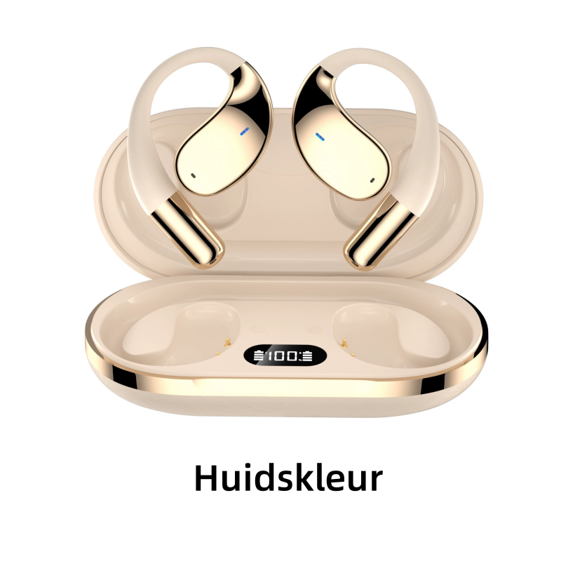 Draadloze Open Oor Hoofdtelefoon met LED-display